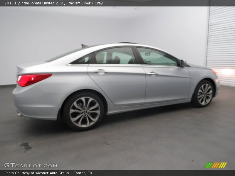 Radiant Silver / Gray 2013 Hyundai Sonata Limited 2.0T