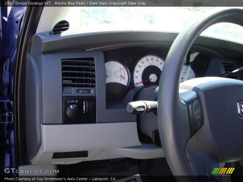 Marine Blue Pearl / Dark Slate Gray/Light Slate Gray 2007 Dodge Durango SXT