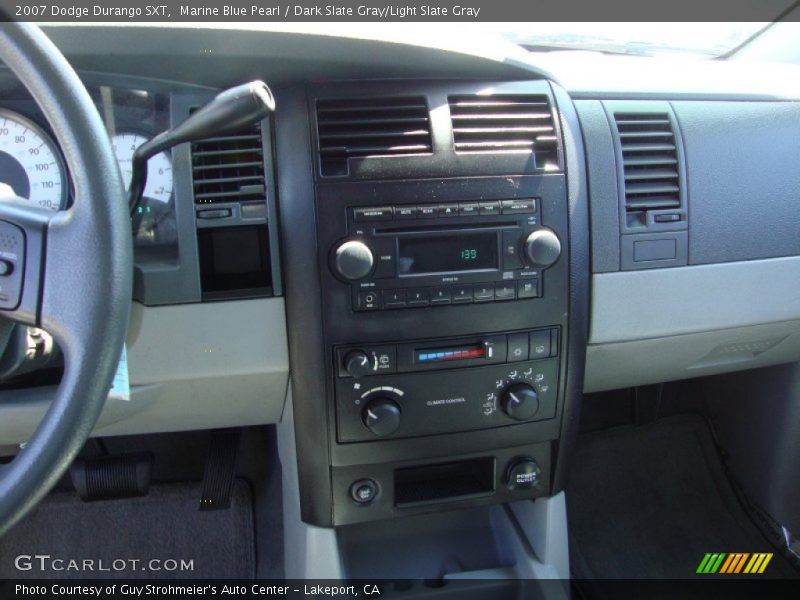 Marine Blue Pearl / Dark Slate Gray/Light Slate Gray 2007 Dodge Durango SXT