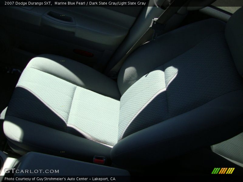 Marine Blue Pearl / Dark Slate Gray/Light Slate Gray 2007 Dodge Durango SXT