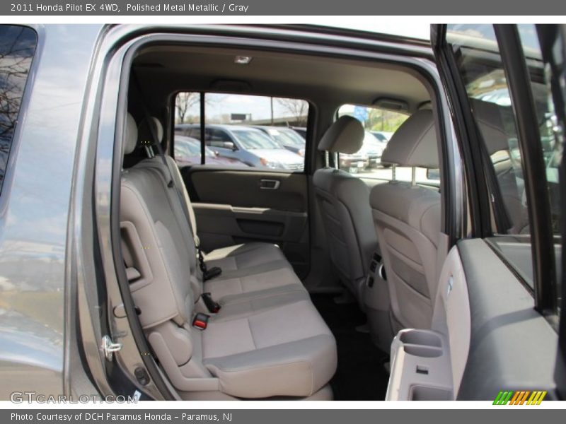 Polished Metal Metallic / Gray 2011 Honda Pilot EX 4WD