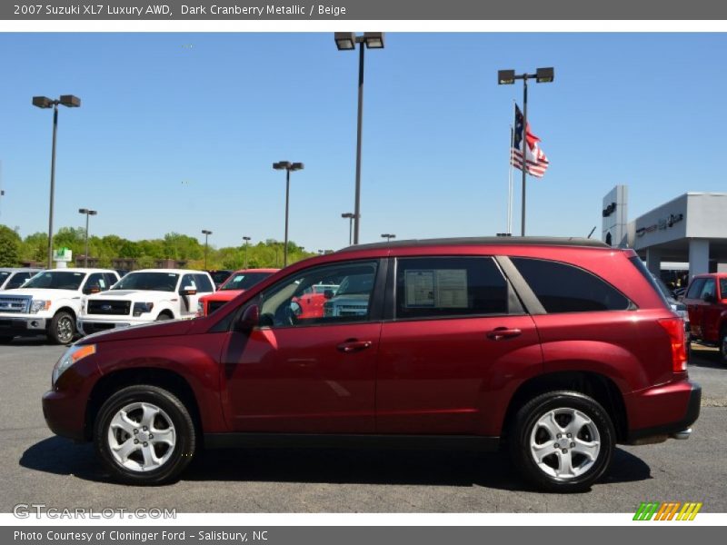  2007 XL7 Luxury AWD Dark Cranberry Metallic