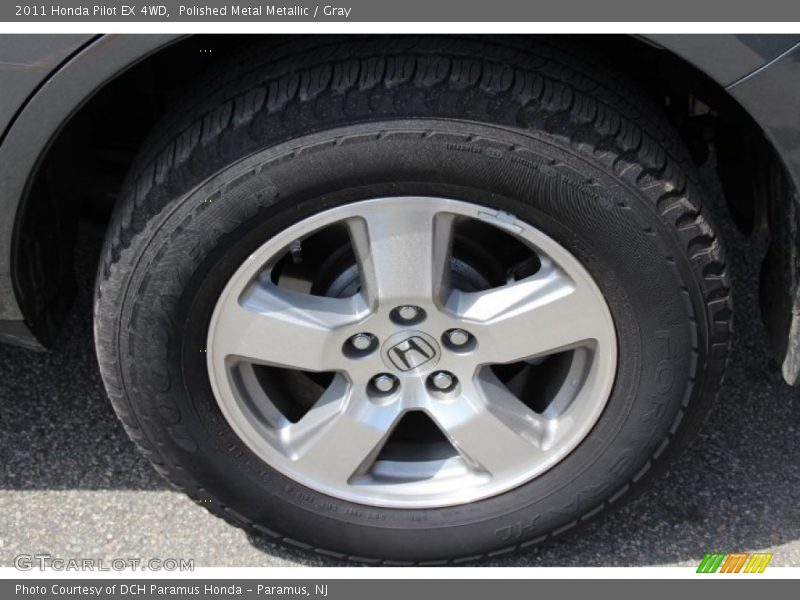 Polished Metal Metallic / Gray 2011 Honda Pilot EX 4WD
