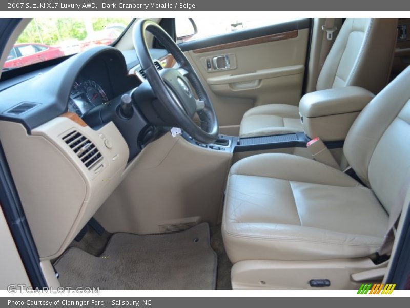  2007 XL7 Luxury AWD Beige Interior