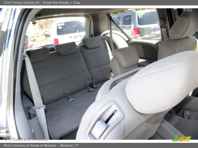 Ocean Mist Metallic / Gray 2010 Honda Odyssey EX