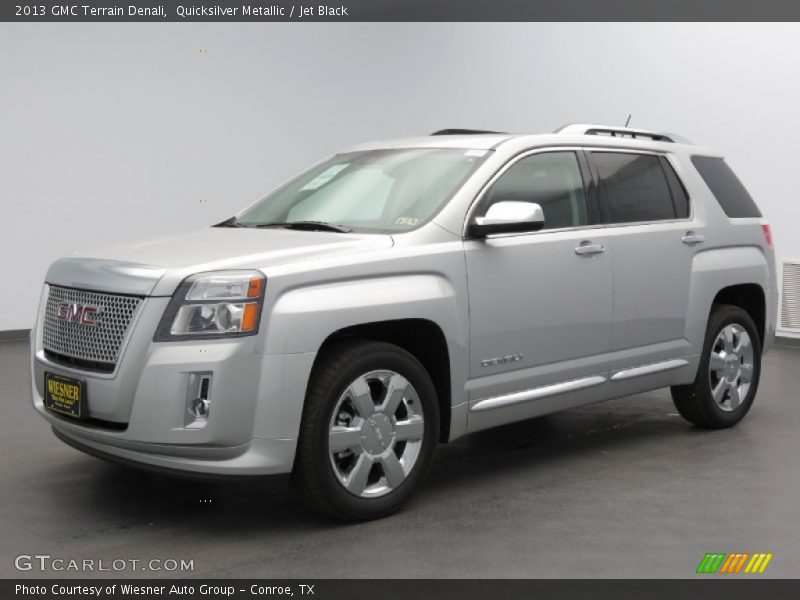 Quicksilver Metallic / Jet Black 2013 GMC Terrain Denali