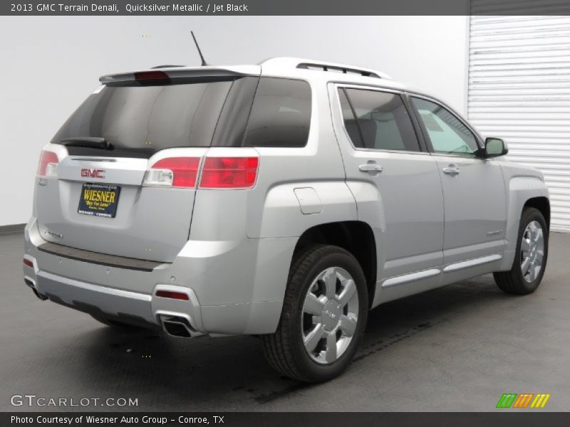 Quicksilver Metallic / Jet Black 2013 GMC Terrain Denali