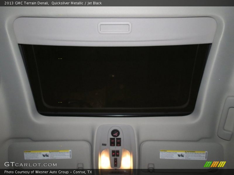 Quicksilver Metallic / Jet Black 2013 GMC Terrain Denali