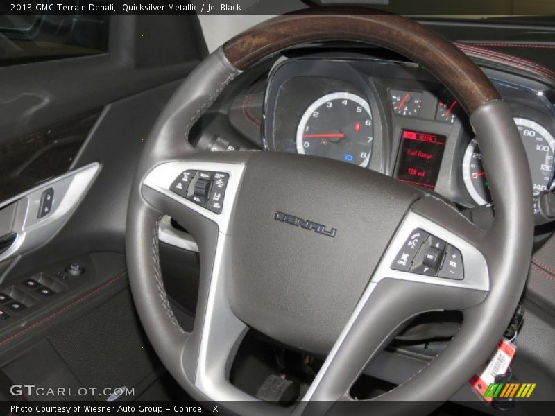 Quicksilver Metallic / Jet Black 2013 GMC Terrain Denali