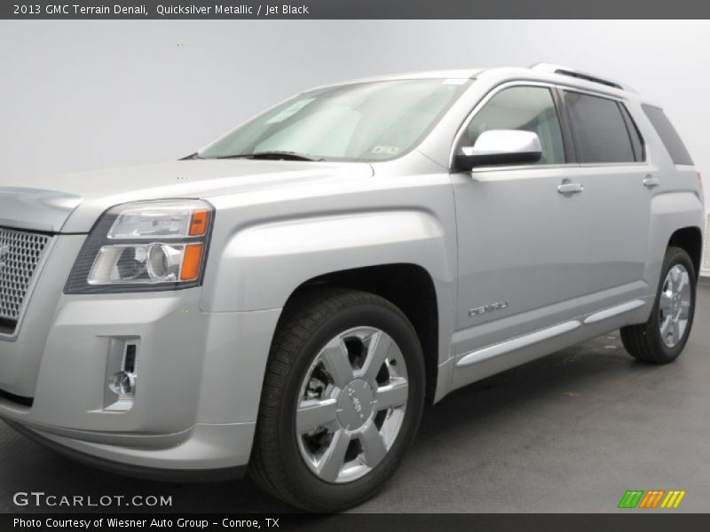 Quicksilver Metallic / Jet Black 2013 GMC Terrain Denali