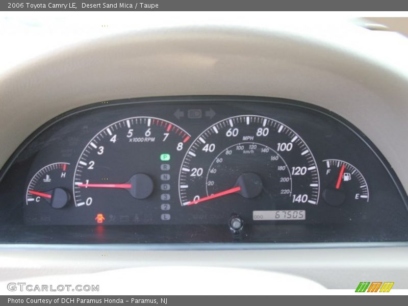 Desert Sand Mica / Taupe 2006 Toyota Camry LE