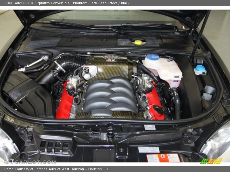  2008 RS4 4.2 quattro Convertible Engine - 4.2 Liter FSI DOHC 32-Valve VVT V8