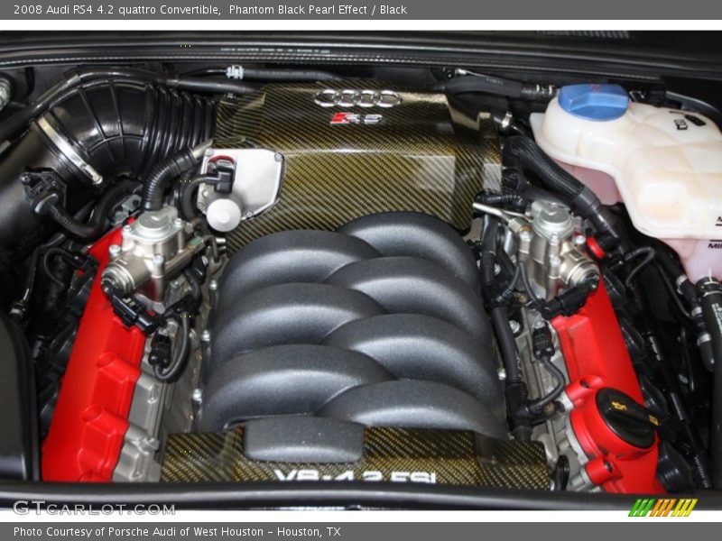  2008 RS4 4.2 quattro Convertible Engine - 4.2 Liter FSI DOHC 32-Valve VVT V8
