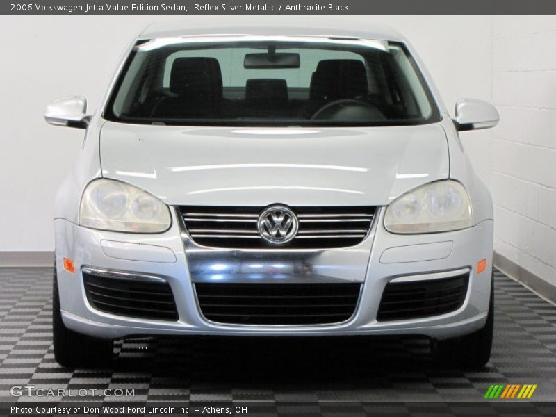 Reflex Silver Metallic / Anthracite Black 2006 Volkswagen Jetta Value Edition Sedan