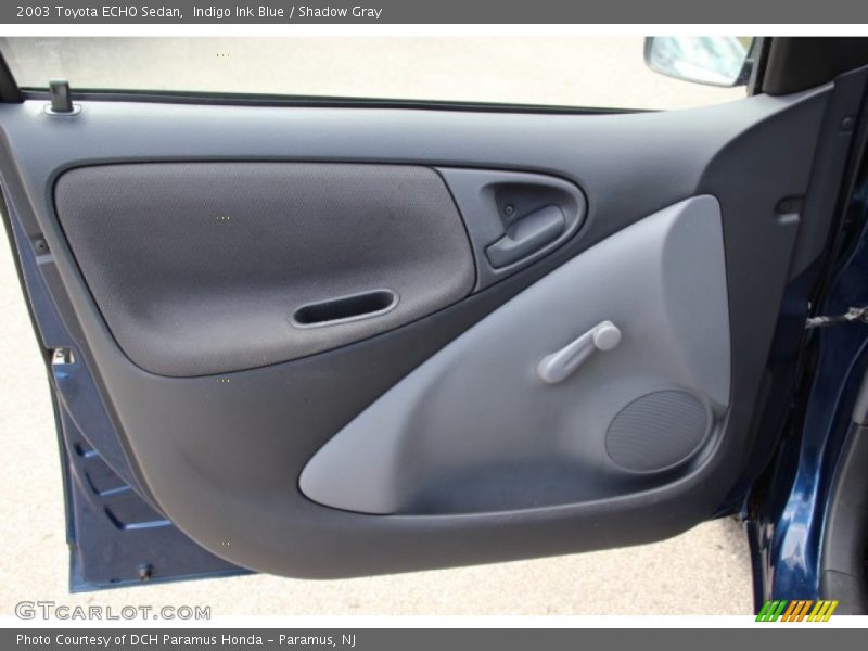 Indigo Ink Blue / Shadow Gray 2003 Toyota ECHO Sedan
