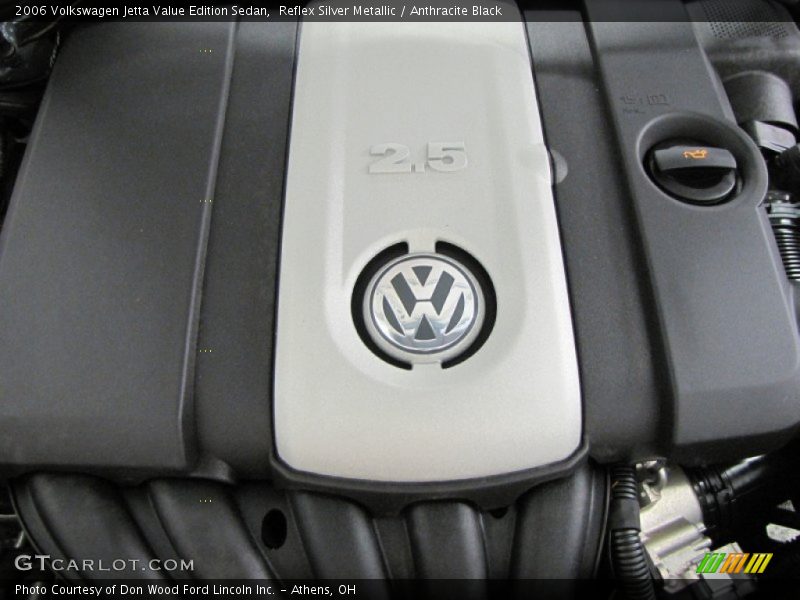 Reflex Silver Metallic / Anthracite Black 2006 Volkswagen Jetta Value Edition Sedan