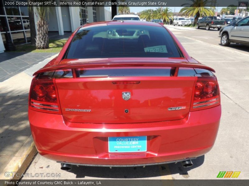 Inferno Red Crystal Pearl / Dark Slate Gray/Light Slate Gray 2006 Dodge Charger SRT-8