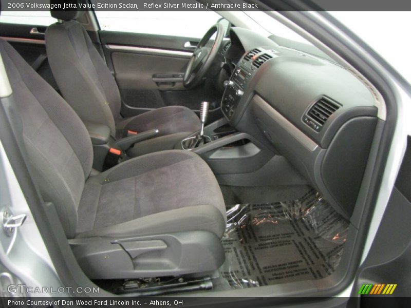 Reflex Silver Metallic / Anthracite Black 2006 Volkswagen Jetta Value Edition Sedan