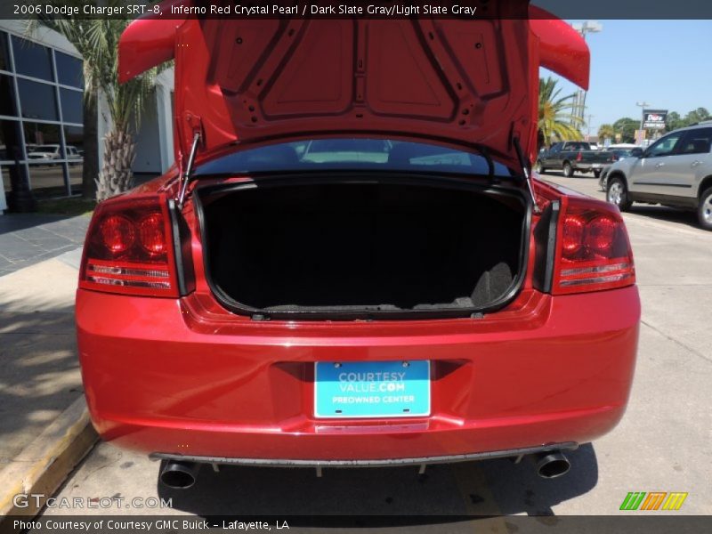 Inferno Red Crystal Pearl / Dark Slate Gray/Light Slate Gray 2006 Dodge Charger SRT-8