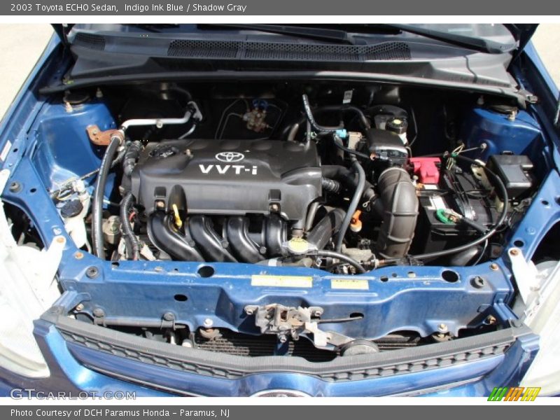 Indigo Ink Blue / Shadow Gray 2003 Toyota ECHO Sedan