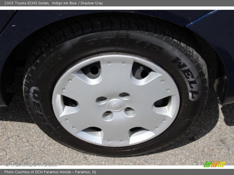 Indigo Ink Blue / Shadow Gray 2003 Toyota ECHO Sedan
