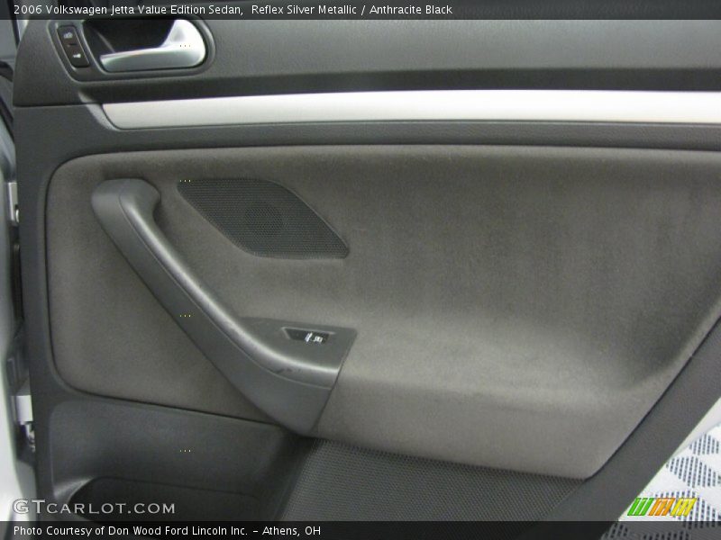 Reflex Silver Metallic / Anthracite Black 2006 Volkswagen Jetta Value Edition Sedan
