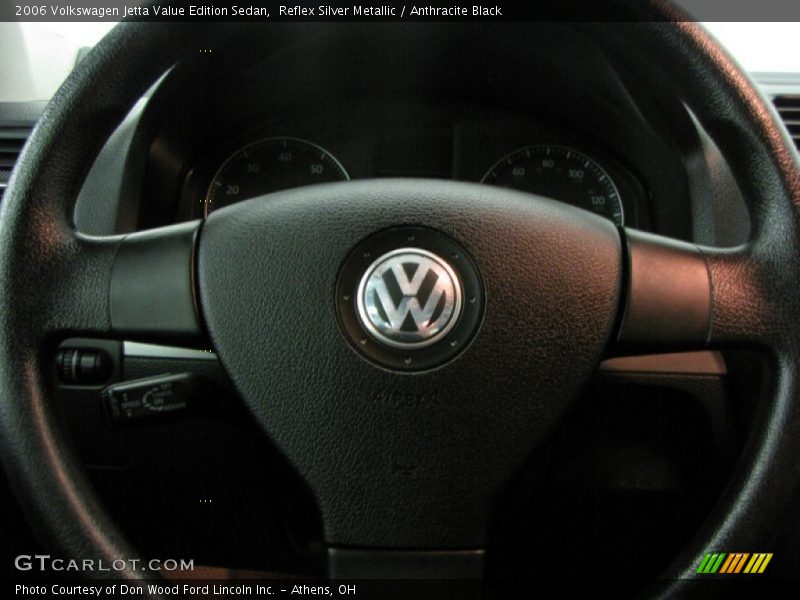 Reflex Silver Metallic / Anthracite Black 2006 Volkswagen Jetta Value Edition Sedan