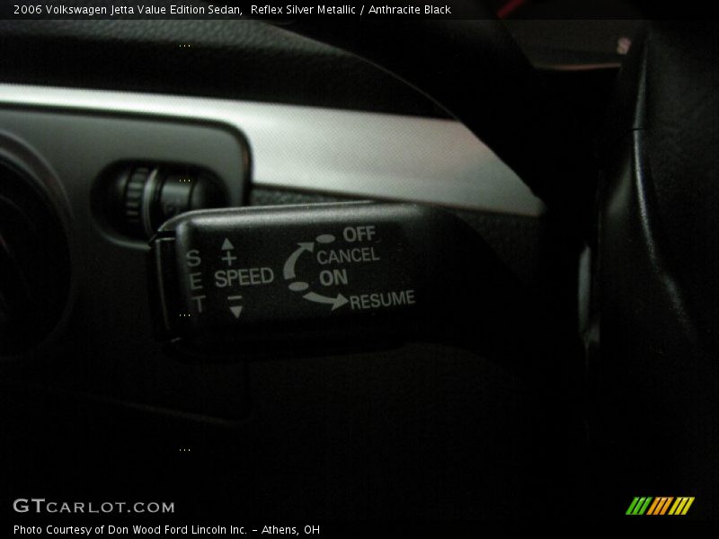 Reflex Silver Metallic / Anthracite Black 2006 Volkswagen Jetta Value Edition Sedan