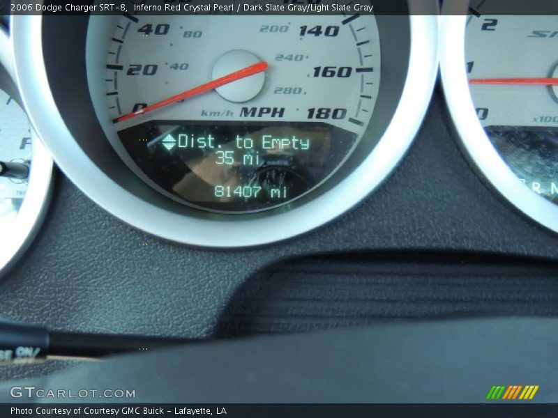 Inferno Red Crystal Pearl / Dark Slate Gray/Light Slate Gray 2006 Dodge Charger SRT-8