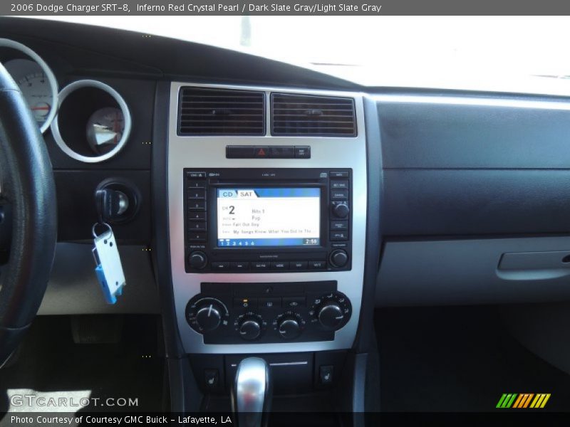Inferno Red Crystal Pearl / Dark Slate Gray/Light Slate Gray 2006 Dodge Charger SRT-8