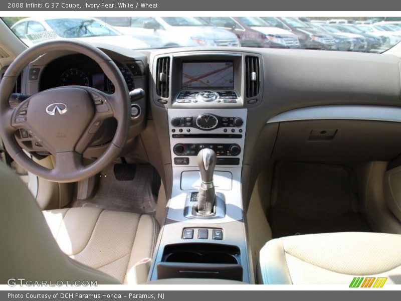 Ivory Pearl White / Wheat 2008 Infiniti G 37 Coupe