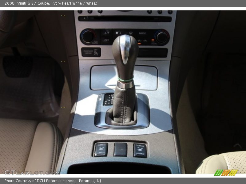 Ivory Pearl White / Wheat 2008 Infiniti G 37 Coupe