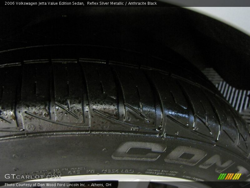 Reflex Silver Metallic / Anthracite Black 2006 Volkswagen Jetta Value Edition Sedan