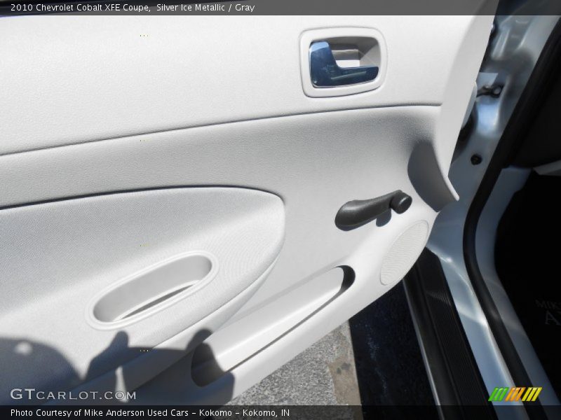 Silver Ice Metallic / Gray 2010 Chevrolet Cobalt XFE Coupe