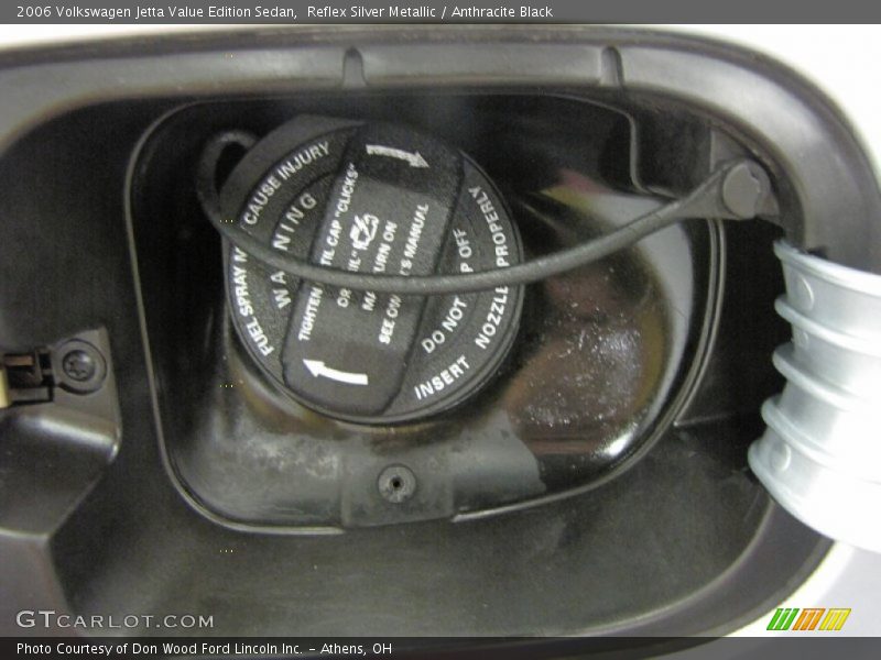 Reflex Silver Metallic / Anthracite Black 2006 Volkswagen Jetta Value Edition Sedan