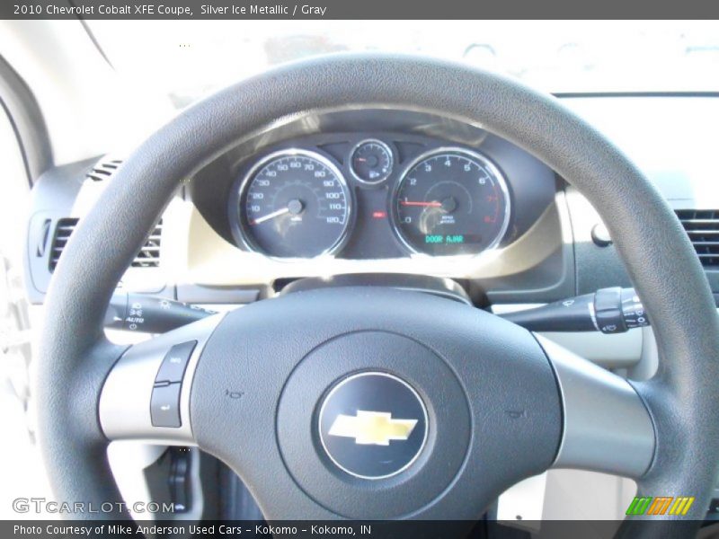 Silver Ice Metallic / Gray 2010 Chevrolet Cobalt XFE Coupe