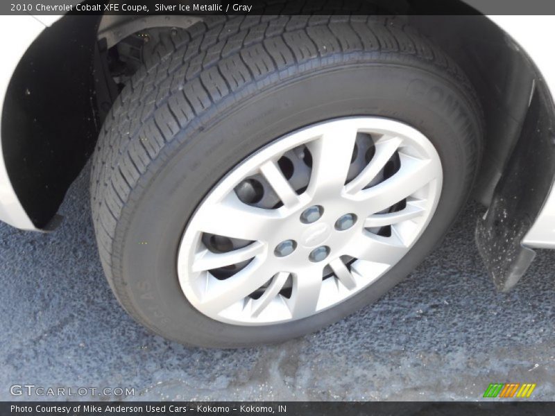 Silver Ice Metallic / Gray 2010 Chevrolet Cobalt XFE Coupe