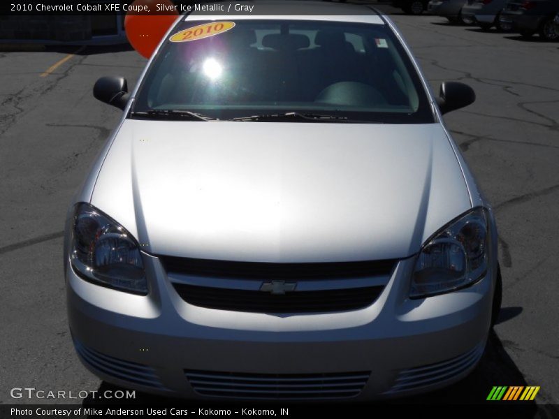Silver Ice Metallic / Gray 2010 Chevrolet Cobalt XFE Coupe