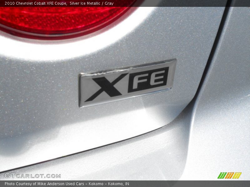Silver Ice Metallic / Gray 2010 Chevrolet Cobalt XFE Coupe