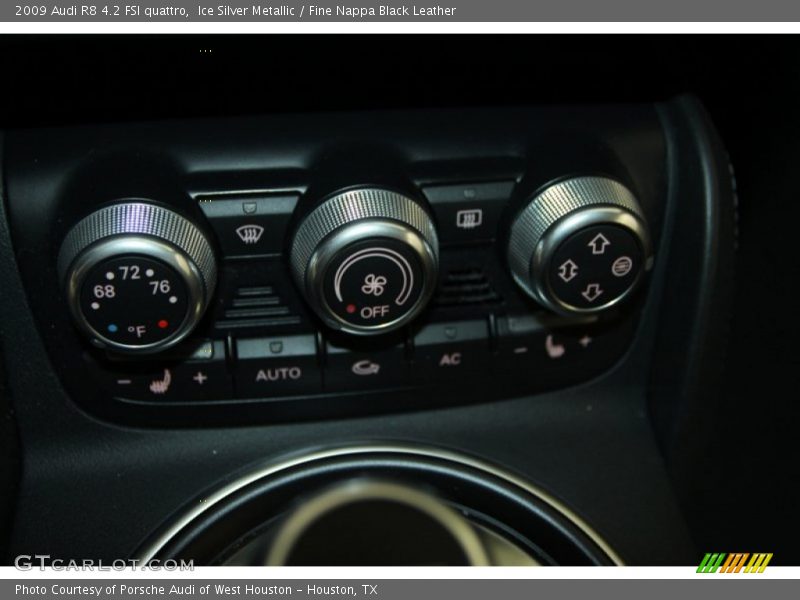Controls of 2009 R8 4.2 FSI quattro