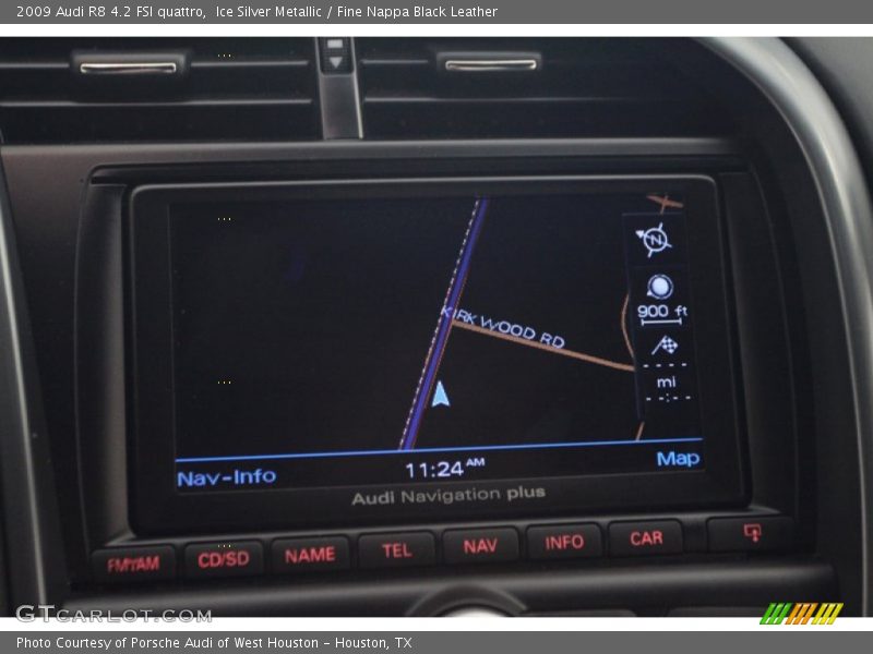 Navigation of 2009 R8 4.2 FSI quattro