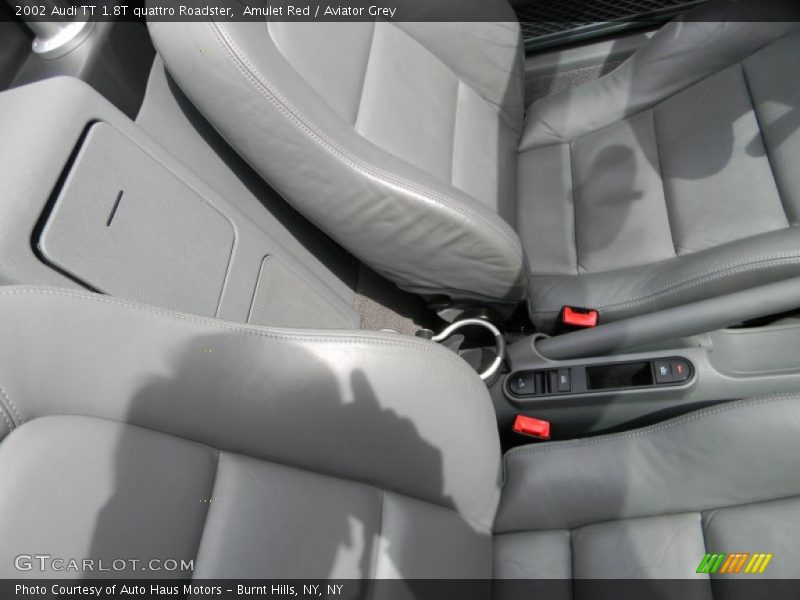 Amulet Red / Aviator Grey 2002 Audi TT 1.8T quattro Roadster