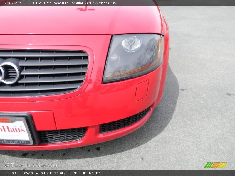Amulet Red / Aviator Grey 2002 Audi TT 1.8T quattro Roadster