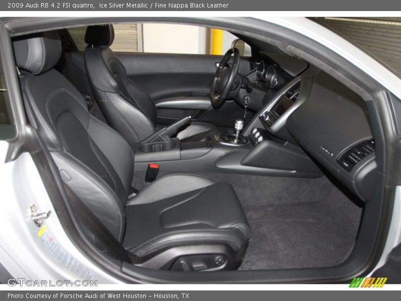  2009 R8 4.2 FSI quattro Fine Nappa Black Leather Interior