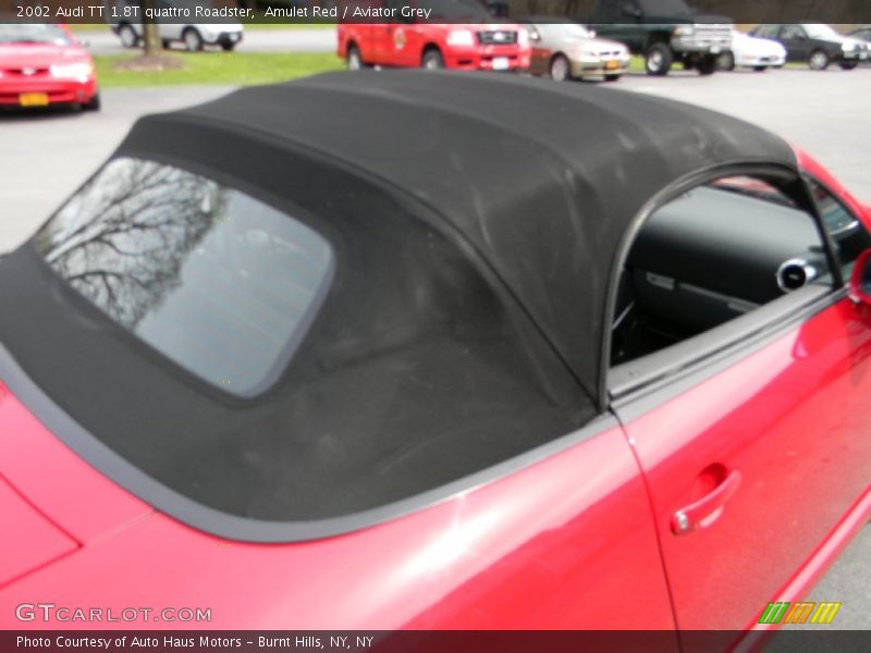 Amulet Red / Aviator Grey 2002 Audi TT 1.8T quattro Roadster