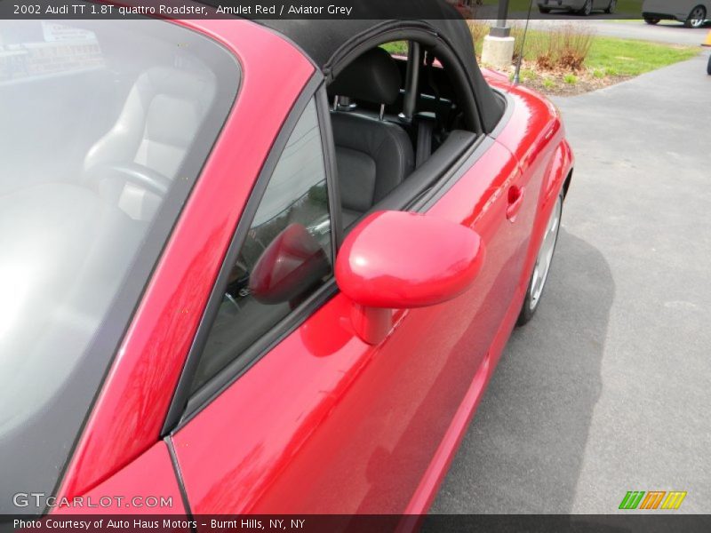 Amulet Red / Aviator Grey 2002 Audi TT 1.8T quattro Roadster