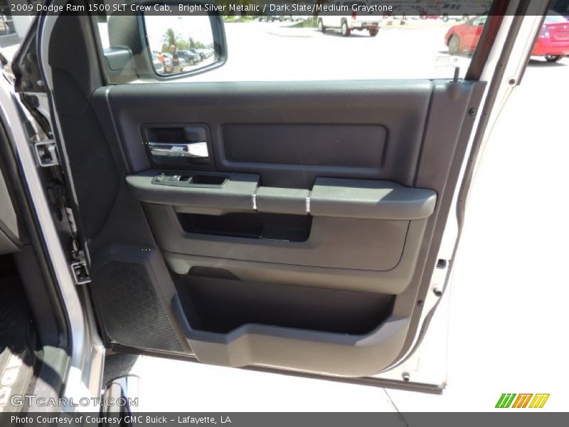 Bright Silver Metallic / Dark Slate/Medium Graystone 2009 Dodge Ram 1500 SLT Crew Cab