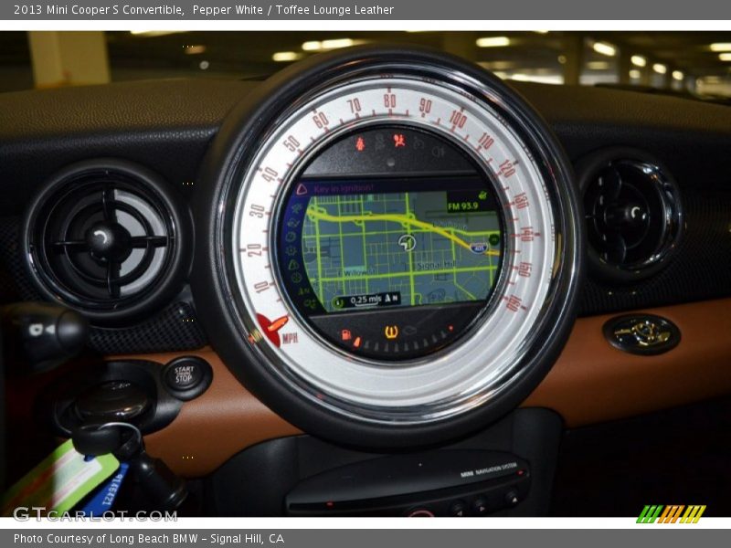 Pepper White / Toffee Lounge Leather 2013 Mini Cooper S Convertible