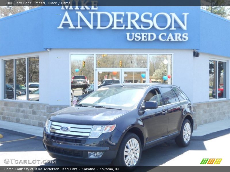 Black / Camel 2008 Ford Edge Limited