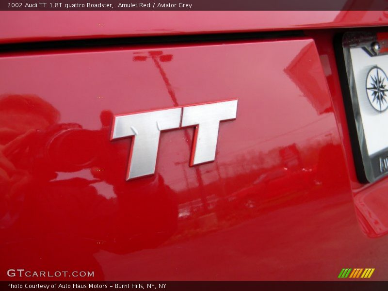 Amulet Red / Aviator Grey 2002 Audi TT 1.8T quattro Roadster